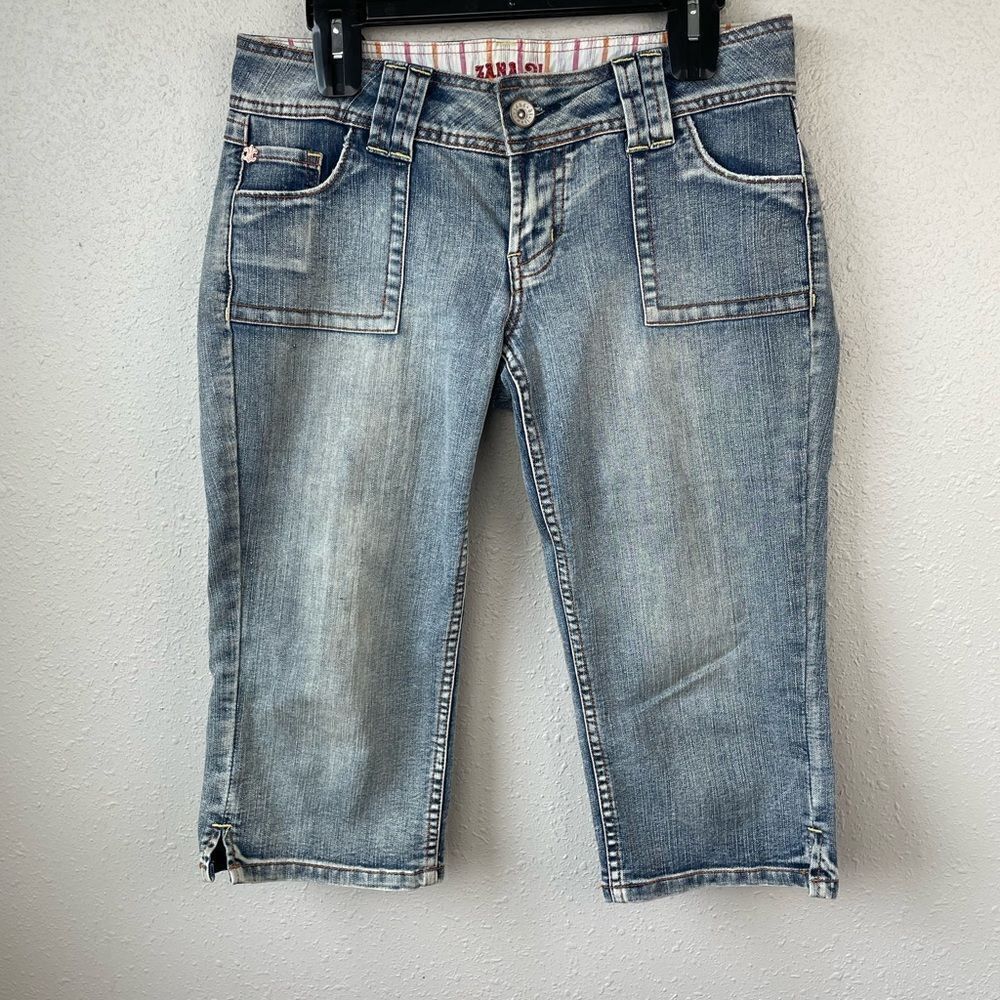 Zana Di Denim Cropped Jeans Size 11 EUC